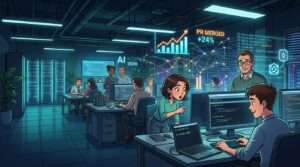 AIコーディングツールは同僚や上司が使うと広がる、利用者のPR数は平均24％増