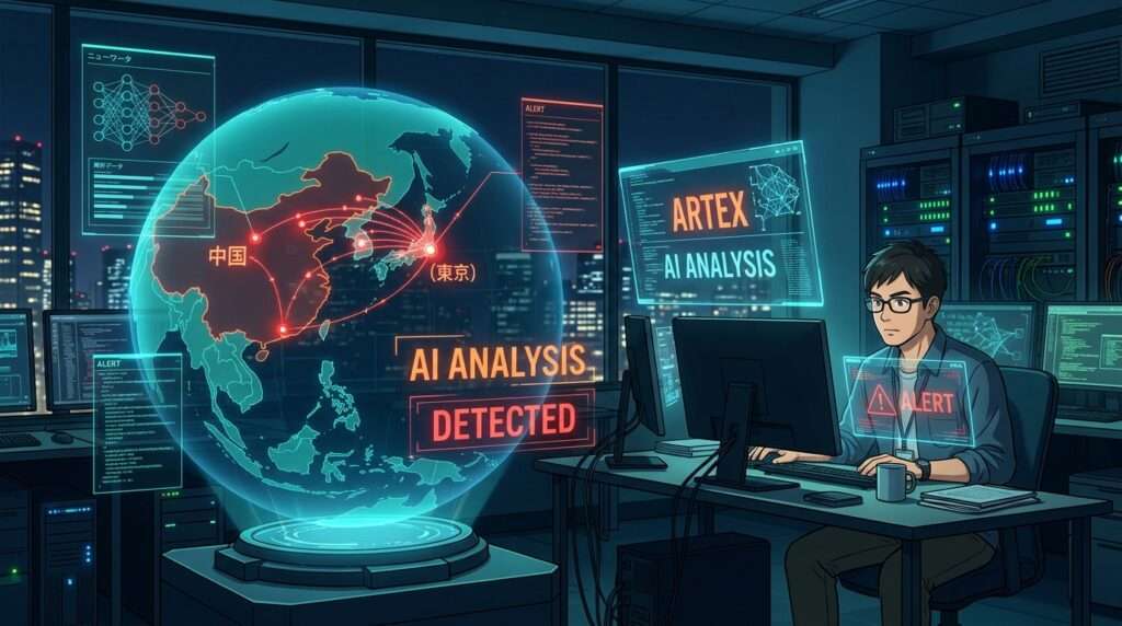 GMOサイバーセキュリティ by イエラエ、国内攻撃で中国開発AIソフト「ARTEX」を確認