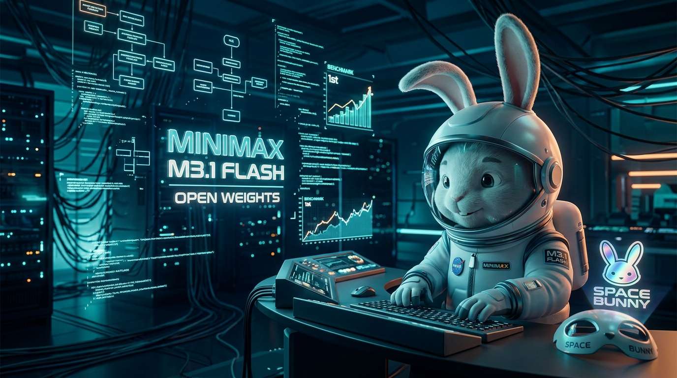 MiniMax、エージェント向けLLM「M3.1 Flash」発表　覆面モデル「Space Bunny」の正体と判明