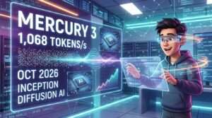 拡散型言語モデル「Mercury 3」、毎秒1,068トークンの高速生成をうたう