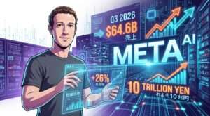 メタ、7〜9月期売上高が26％増　AI向け巨額投資も継続へ