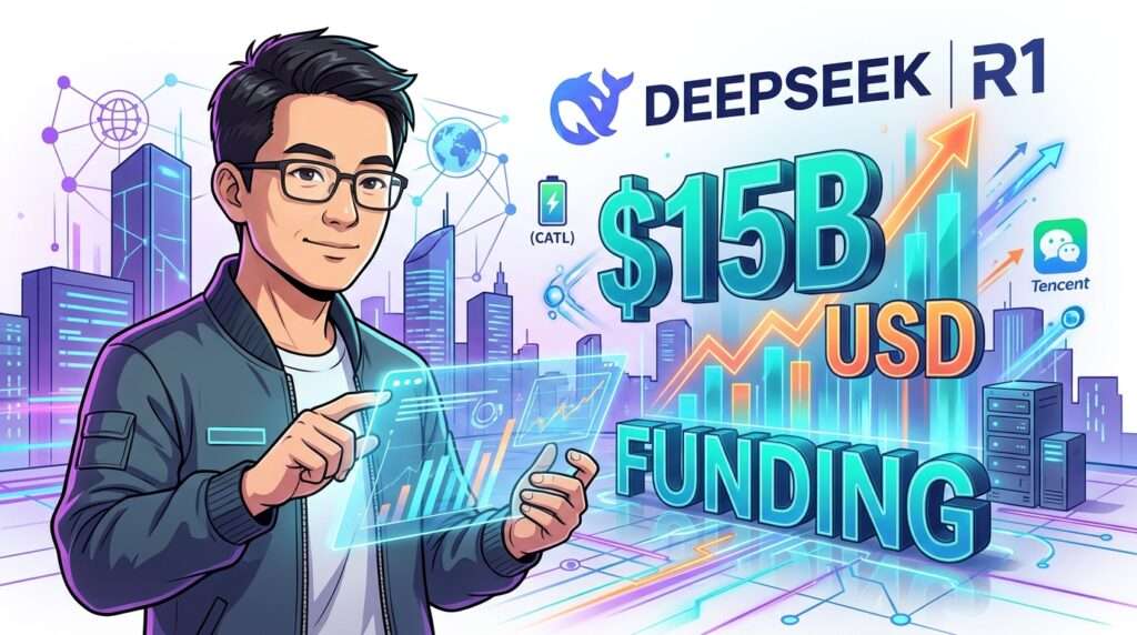 米政府機関の利用排除命令から2日後、DeepSeekが約150億ドル調達と報道