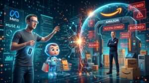 Amazon、MetaのAIエージェント「Muse」による自社ストアでの買い物を遮断