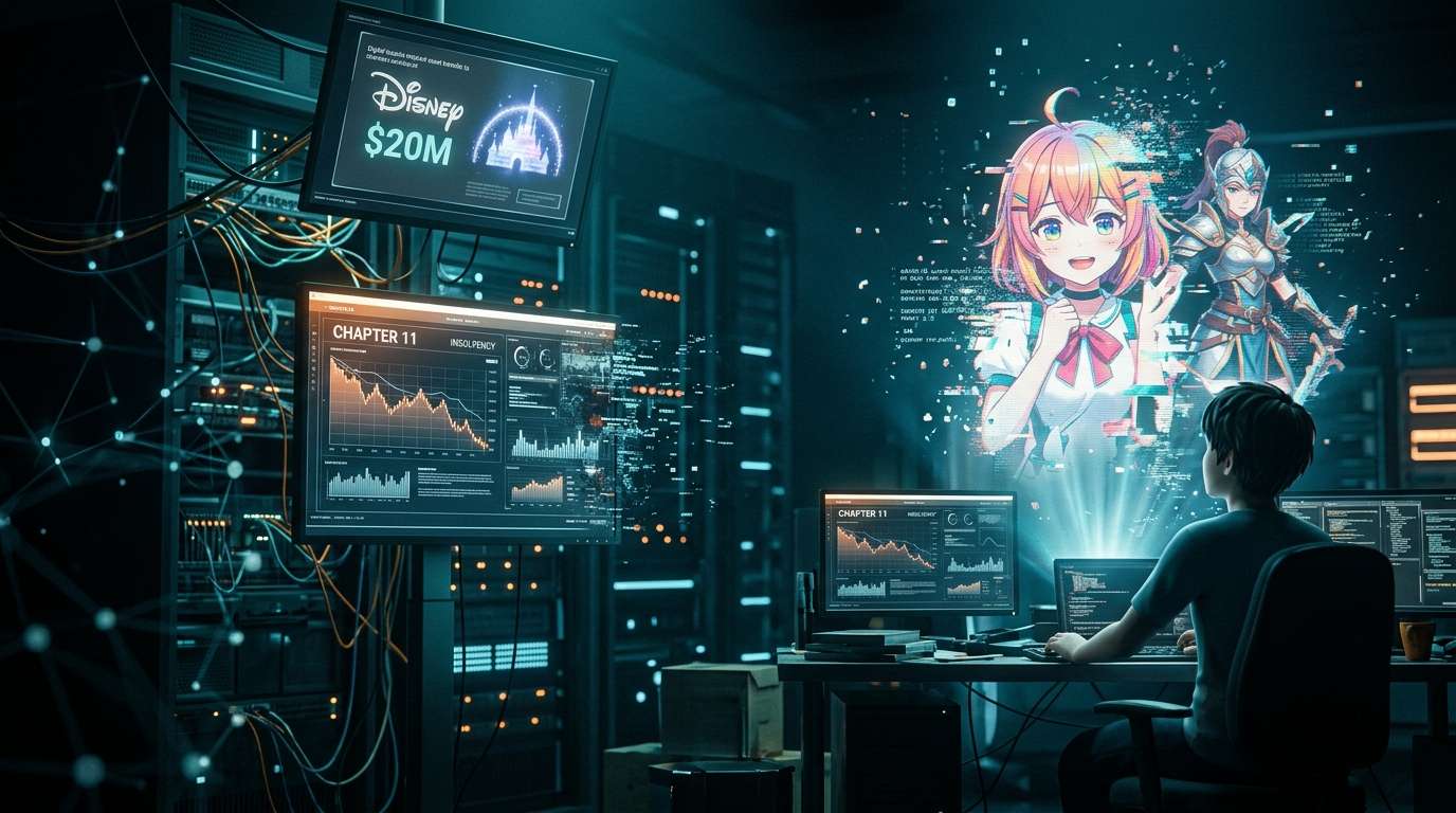 Character.AIが米連邦破産法11条を申請、Disneyに一部資産を売却へ　サービス存続は不透明