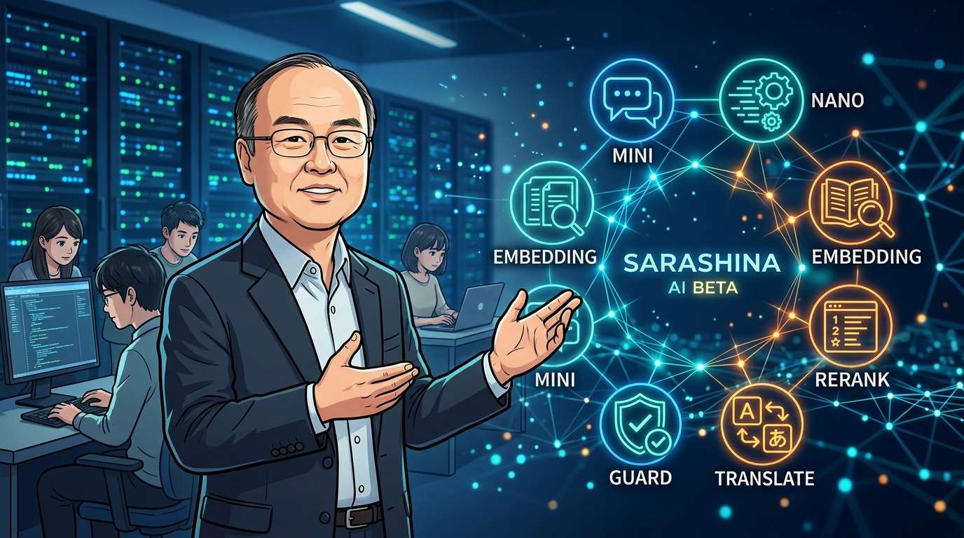 国産生成AI「Sarashina」の無償β版、チャットと6モデル対応APIを公開